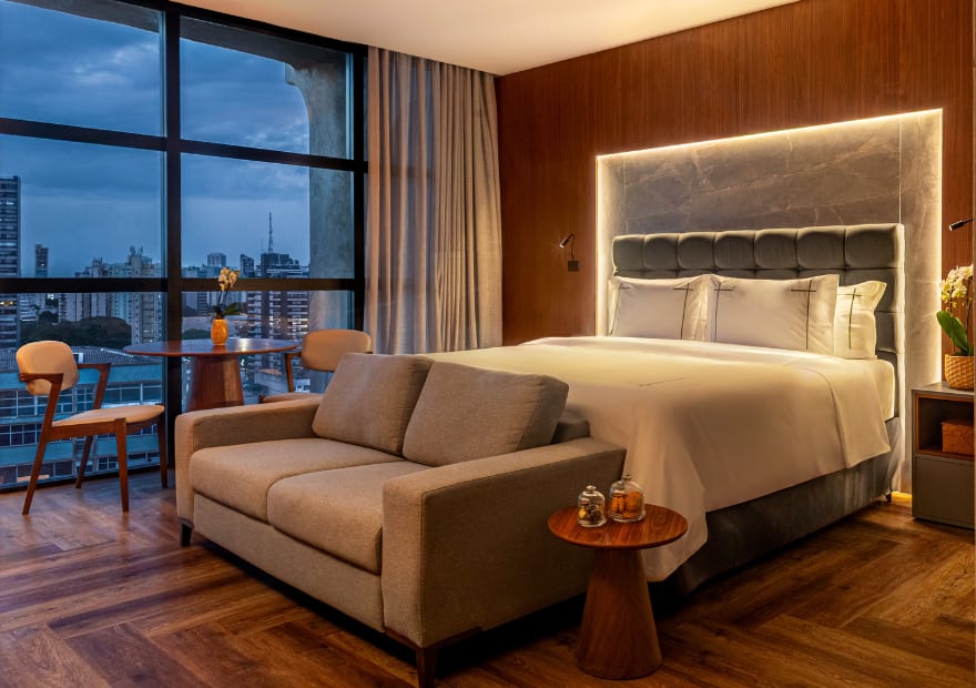 Deluxe King City View Room