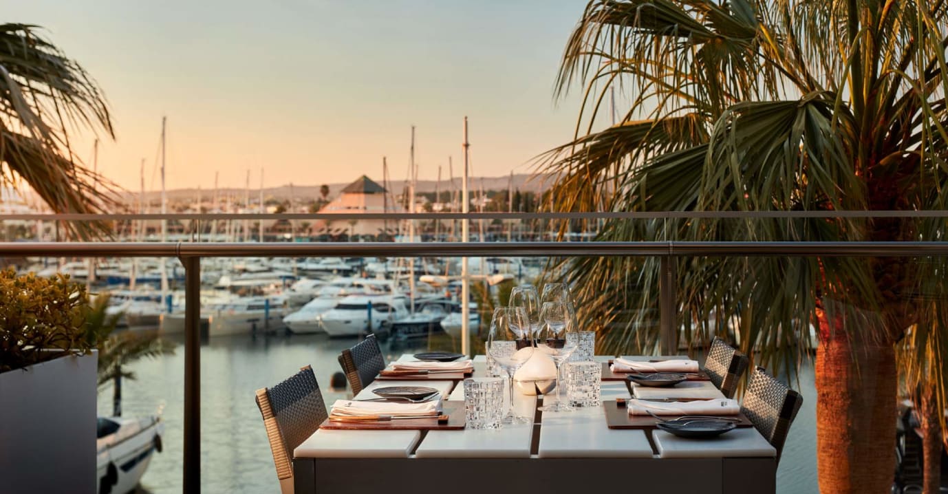 Restaurants and Bars at Tivoli Marina Vilamoura Algarve Resort