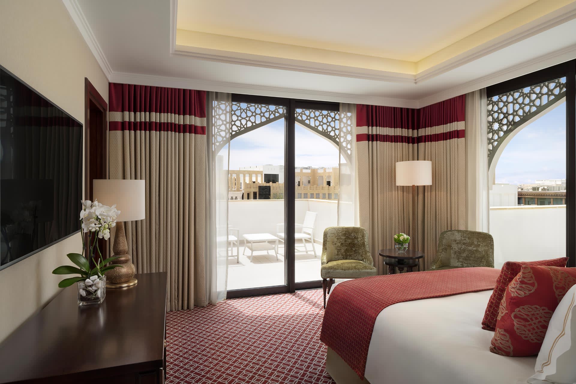 Al Najada Doha Hotel by Tivoli - Two Bedroom Executive Suite Guest Bedroom