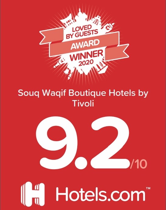 Souq Waqif Boutique Hotels by Tivoli Qatar 2020 Hotels.com Loved by Guest Award 