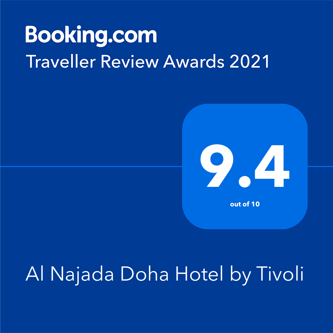 Booking.com Award - Al Najada Hotel by Tivoli