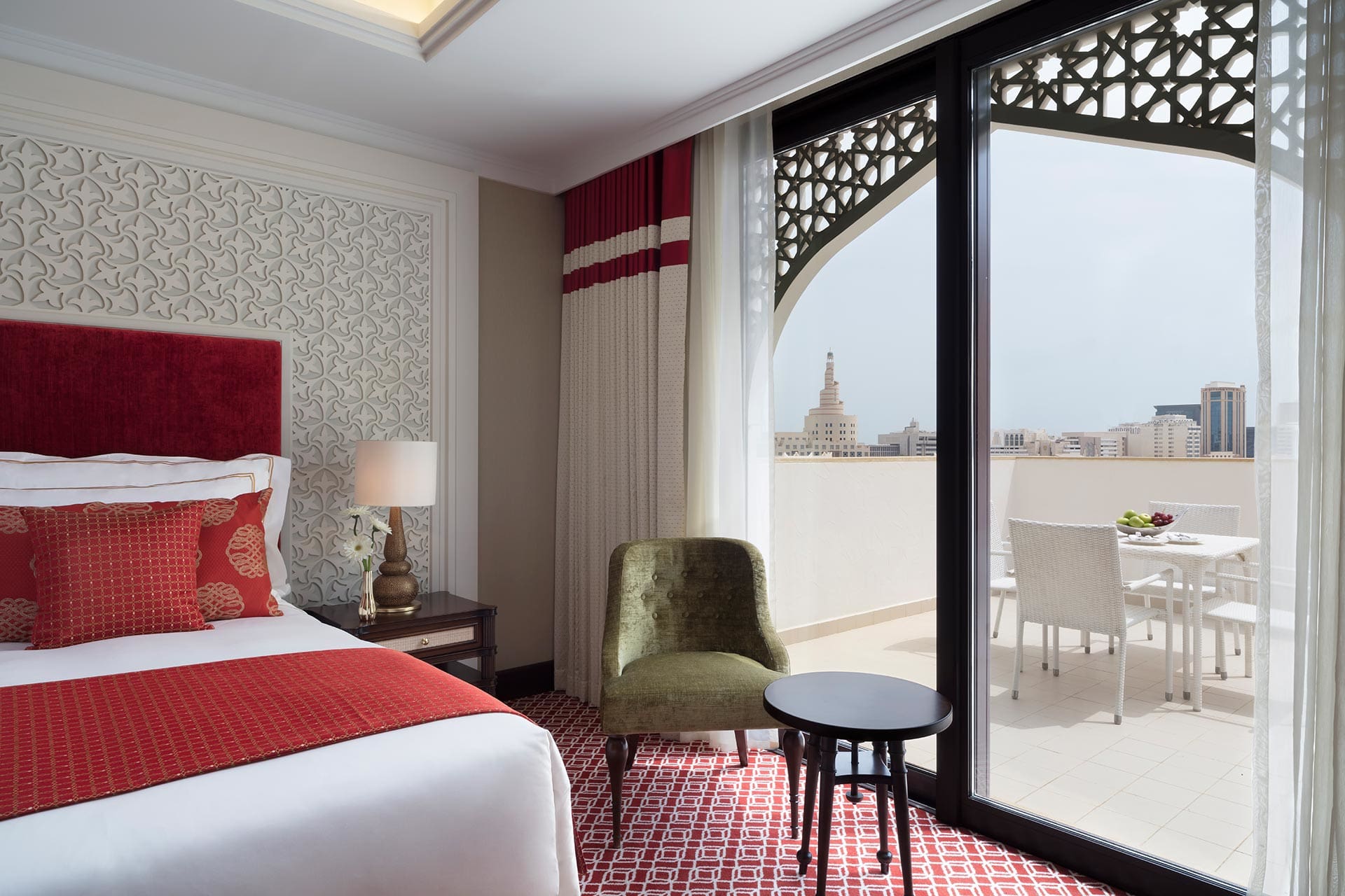 Al Najada Doha Hotel by Tivoli - Deluxe Suite Bedroom